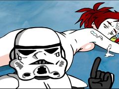 Star Wars Parody A New Fetisch monstrous Wampa